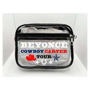 Beyonce Cowboy Carter Tour Concert Bag, Clear Stadium Approved PVC Concert Bag - Picture 1 of 14