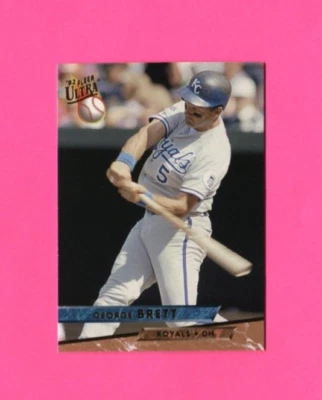 1993 Fleer Ultra Baseball George Brett ( Royals ) #206 ( NRMT-NMMT ) - Image 1 of 2