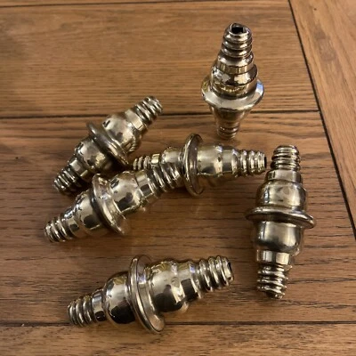 Reproduction Victorian Brass Bed Spindles. - Image 1 of 4