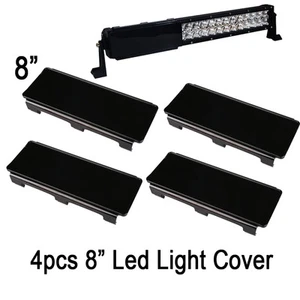 32" INCH Snap on Black Lens Cover for LED Light Bar Offroad ATV SUV TRUCK BOAT - Picture 1 of 6