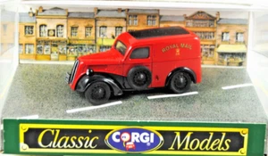 MINT Corgi CLASSIC D980 FORD POPULAR Van in ROYAL MAIL with DISPLAY PLINTH BOX - Picture 1 of 14