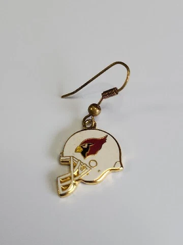 Arizona Cardinals Football Helmet Single Earring 1999 by Peter David Cover