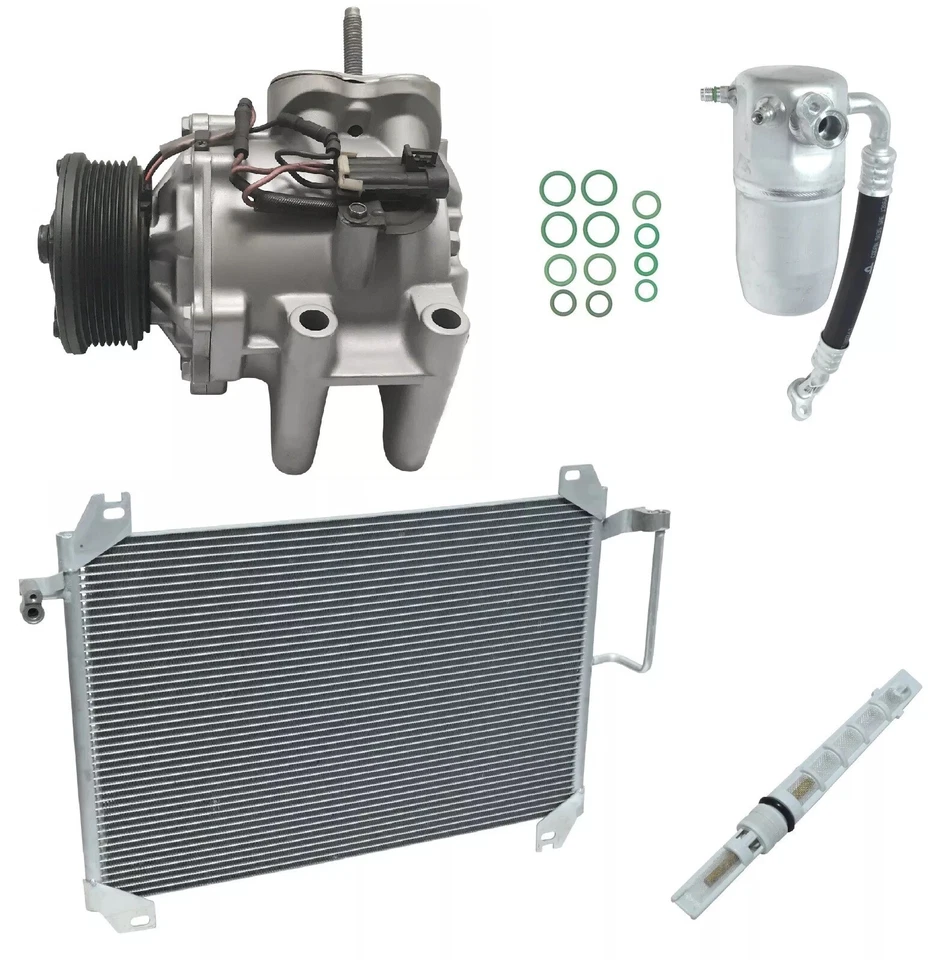 RYC Reman AC Compressor Kit W/ Condenser DD03A Fits Saab 9-7x 4.2L 2005, 2006 - Image 1 of 4
