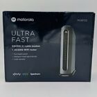 New Motorola MG8702 Cable Modem + Wi-Fi Router-Black