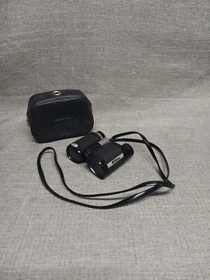 Vintage Nikon 6x18 8 Degree Compact Binoculars Made in Japan 636163 with Strap - Image 1 of 4
