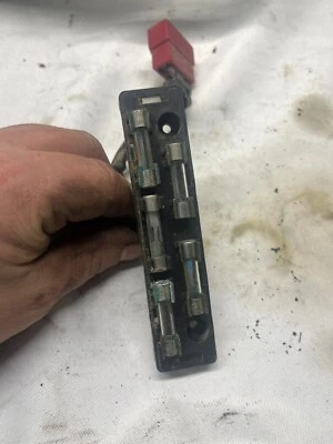 1984 VF700 Honda PLACA CAIXA DE FUSÍVEIS 1982 1983 CB1000C CB1000 Custom VF750 C Magna - Imagem 1 de 4