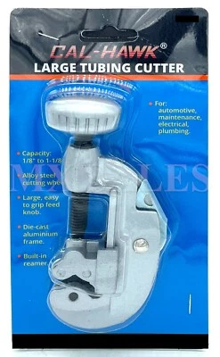 Tubing Cutter Cuts Brass Steel Aluminum Tube 1/8" to 1-1/8" Pipe Tools Tubing - Image 1 of 2