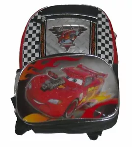 Disney Cars Custom Speed Lightning McQueen Backpack Travel School Book Bag - Picture 1 of 1