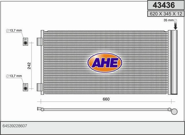 Condensatore MINI MINI COUNTRYMAN R60 Cooper SD ALL4 105kw 10-16 - Immagine 1 di 1