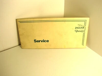 Libretto servizio Service vintage Jaguar Daimler AKM 4761/J Cars Ltd 1980 Italy - Immagine 1 di 4