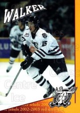 2002-03 Red Deer Rebels #22 Jared Walker