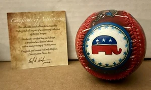 The Republican Baseball 2008 Unforgettaballs Limited Edition (Retired) Baseball - Bild 1 von 7