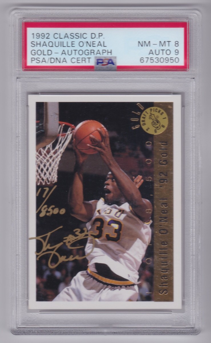 Shaquille O'Neal Basketball Original Autographed Sports