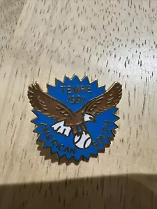 BSA Tempe 1991 American Scout Pin Back - Picture 1 of 4