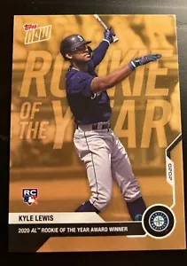Kyle Lewis 2020 Topps Now AW01-B Bonus Rookie Card ROY - Picture 1 of 3