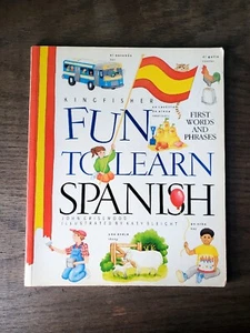 Fun To Learn Spanish Illustrated Paperback By Grisewood, John Kingfisher - Picture 1 of 3