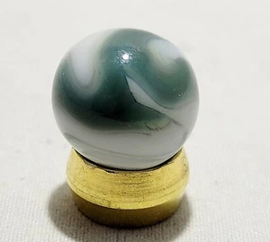 Ravenswood Blue/Green Swirl  Vintage Marble .53" NM+ Condition  - Picture 1 of 10