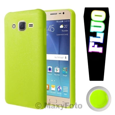 CUSTODIA SILICONE BACK CASE FLUO COVER GLITTER GEL SOTTILE HUAWEI HONOR 4C LIME - Immagine 1 di 4