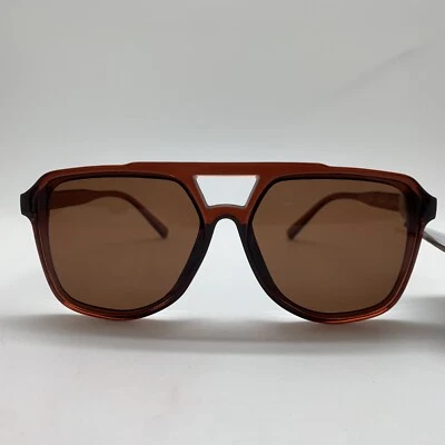 Очки солнцезащитные T127.1 WEST LOOP коричневые плоские передние большие Foster Grant 23 112 BRN VL - Изображение 1 из 4