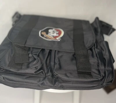 Florida State Seminoles Baby Bag w/Changing Pad Diaper Black with Logo NCAA - Image 1 of 4