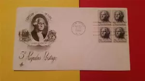 1962 5 centavos de franqueo * Presidente George Washington * Primer día de emisión de EE. UU. - Imagen 1 de 1