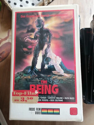 VHS Rarität: THE BEING (1983)  MIT MARTIN LANDAU   UNCUT!! - Bild 1 von 2