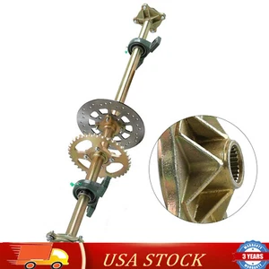 Kit de eje trasero EE. UU. 1120 mm con piñón de disco de freno para Go Kart Quad Drift Trike - Imagen 1 de 6