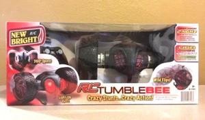 RC BRIGHT LIGHT-UP AND SPINNING 360 SPINS REMOTE CONTROL TUMBLE BEE - NEW - Picture 1 of 4