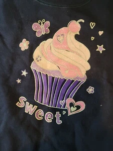 NWT Hanes Toddler Girl's Crew Neck Sweatshirt- Size 3T - Picture 1 of 3