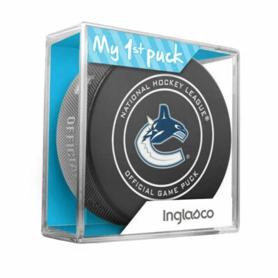 VANCOUVER CANUCKS MI PRIMER DISCO OFICIAL BEBÉ NIÑO AZUL EN ESTUCHE Foto 1 de 2