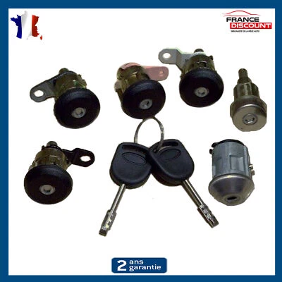 KIT COMPLET BARILLETS PORTES/SERRURES INTÉGRAL NEIMAN POUR FORD TRANSIT (91>00) - Bild 1 von 4