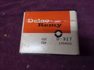 NOS Delco Remy D 317 Chevrolet Chevy II Nova Distributor Cap 4 Cylinder 194606 - Picture 1 of 9