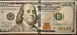 $100,$50,$20,$10,$5,$2,$1 - ALL Star * Note , Low Serial Number - Picture 1 of 5