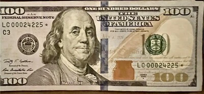 $100，$50，$20，$10，$5，$2，$1  - ALL Star * Note ， Low Serial Number  - Image 1 of 4