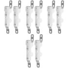 4 Pairs Magnetic Curtain Tracks Pulley Curtains Rails Pulley Curtain Pulley for