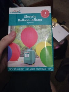 Way To Celebrate Triple Nozzle Electric Portable Balloon Inflator Works Great! - Picture 1 of 1