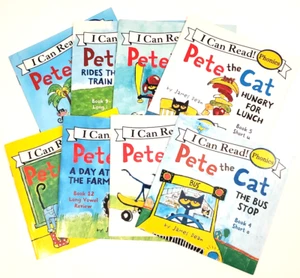 Pete the Cat I Can Read Phonics 8 Book Bundle - Imagen 1 de 14