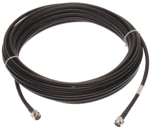 Spectracom CA01-0N0N-3050 50 Fuß RG-8 Koaxialkabel 6 GHz N Stecker RF400 Belden 7810A - Bild 1 von 5
