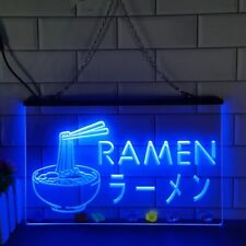 Ramen Noodles Open Led Neon Light Sign Japanese Food Restaurant Wall Art Décor