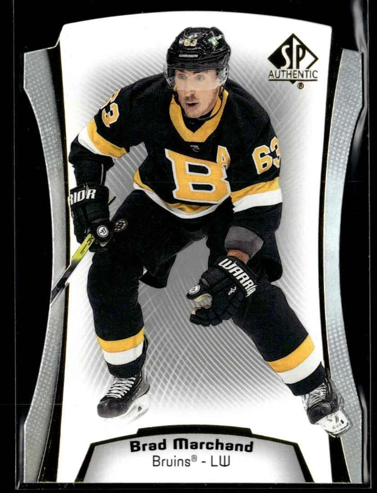 2021-22 Sp Authentic Die cuts Brad Marchand #DC-20 H7R2F - Image 1 of 2