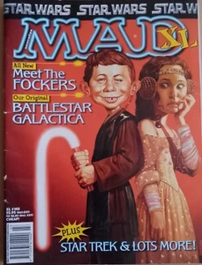 MAD MAGAZINE XL Australian #140 Star Wars Trek Battlestar Galactica 2004 - Picture 1 of 9