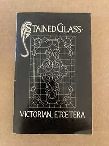 Vintage Stained Glass Patterns Victorian Etcetera - Picture 1 of 6