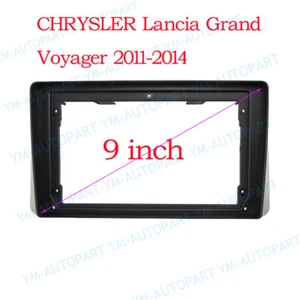 9'' Car Radio Stereo Fascia Frame Bezel for Chrysler Grand Voyager Dodge Caravan - Picture 1 of 4