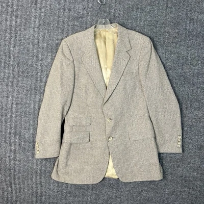 Abrigo Blazer Deportivo de Lana Tweed Gris Aquascutum Para Hombre Talla 38R Saks Fifth Avenue Foto 1 de 4