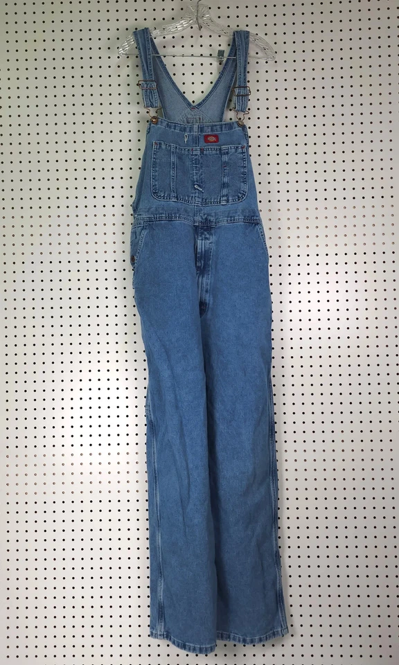 Mono vaquero Dickies azul ropa de trabajo babero 36x32 Foto 1 de 4