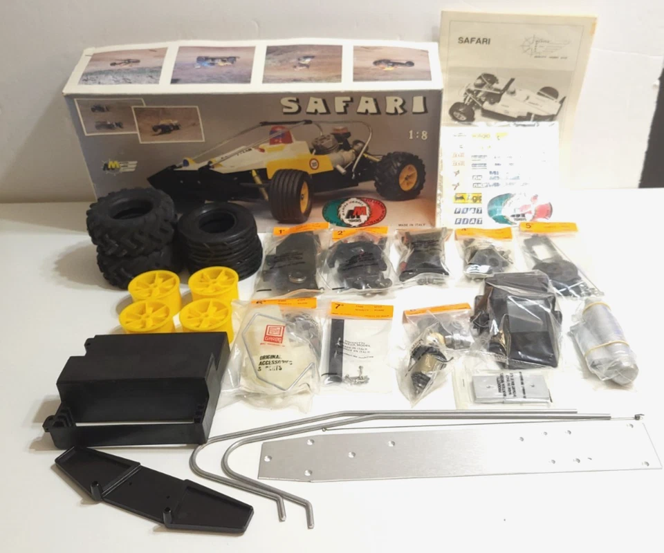 MANTUA MODEL SAFARY BUGGY - 1/8 - MODELLISMO RC VINTAGE - Immagine 1 di 4