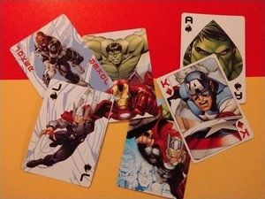 Cardinal Industries (you pick) AVENGERS ASSEMBLE cards Jumbo Cards free ship - Picture 1 of 52