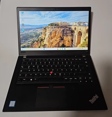 Lenovo ThinkPad T480s 14" Intel Core I5-8250U 1.60GHz, 256 GB NVMe, 12GB RAM - Bild 1 von 4