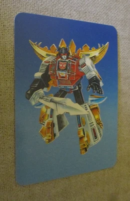 SNARL card #36 Transformers Hasbro 1985 Blue Variant - Image 1 of 4