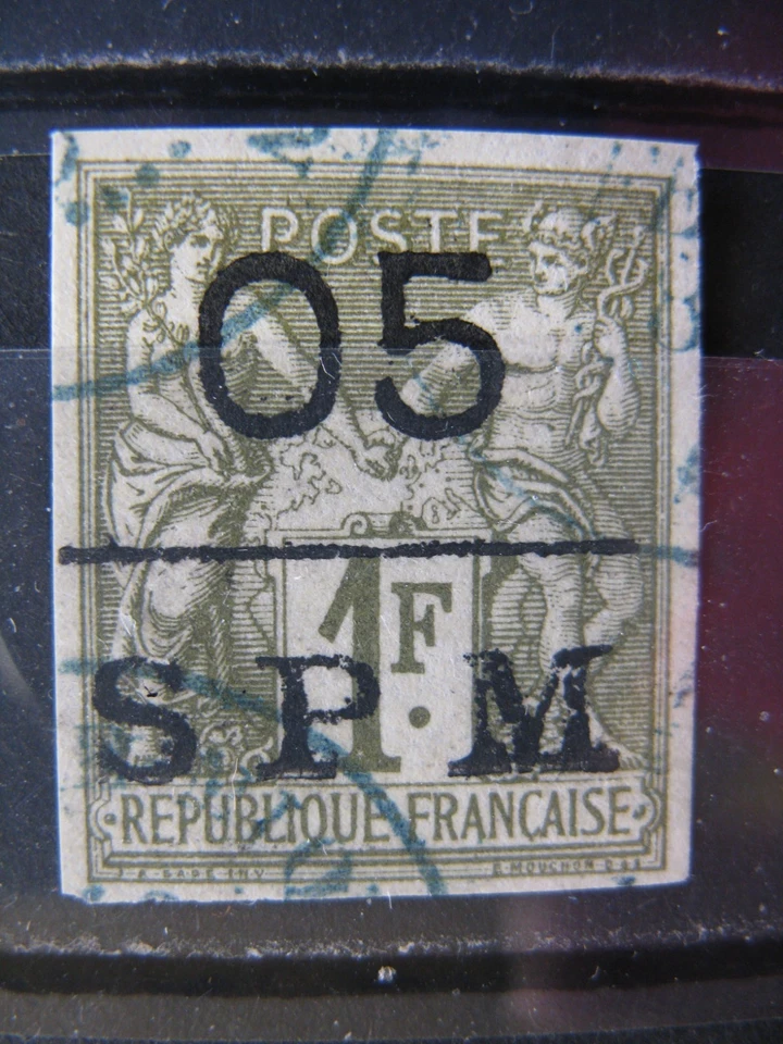 FRANCE oblitéré  SAINT-PIERRE ET MIQUELON  n° 11 - Photo 1/1